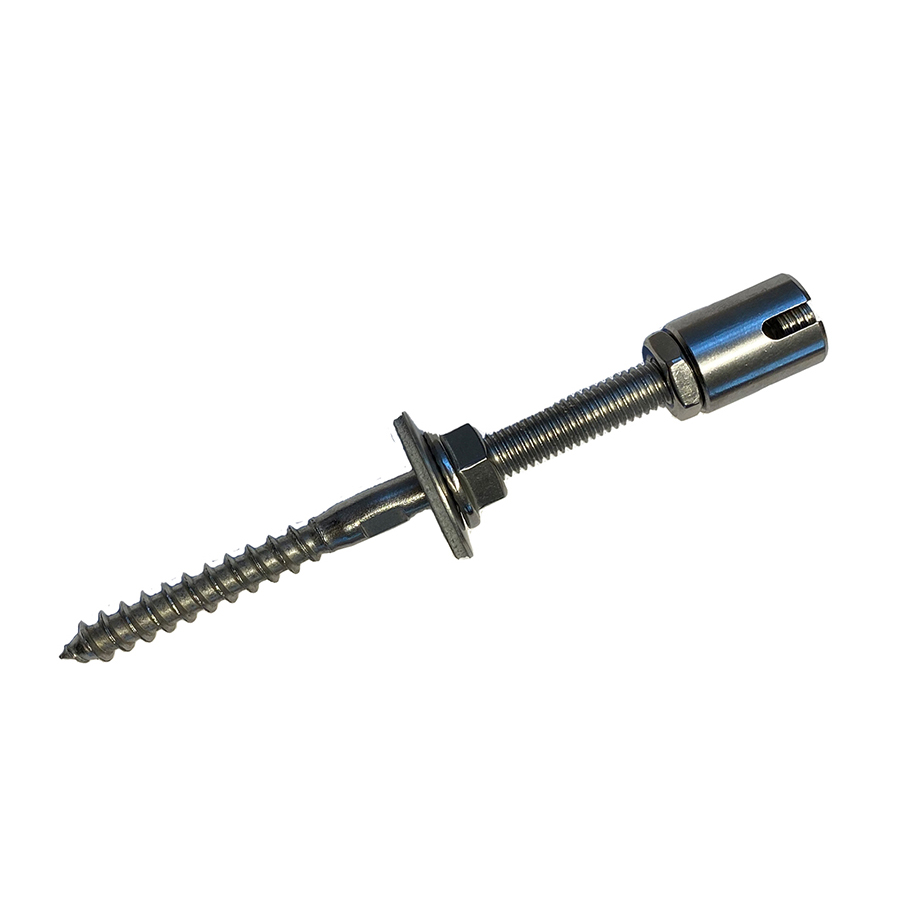 50mm Green Line Wandhalterung für 3/4mm Drahtseil - M10 50mm Green Line Wandhalterung für 3/4mm Drahtseil - M10