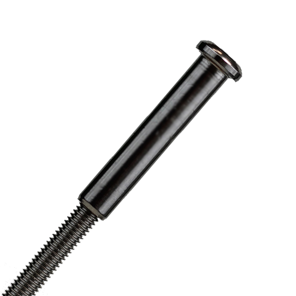 Mini-Spannhülse Linsenkopf, Edelstahl 1.4401 Mini-Spannhülse Linsenkopf, Edelstahl 1.4401