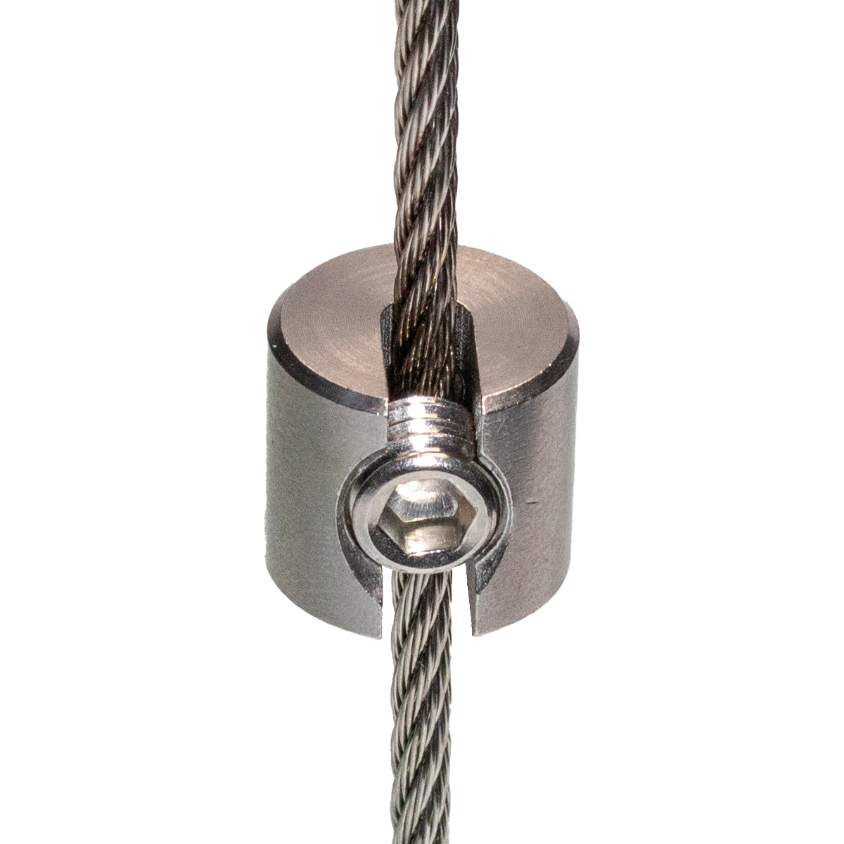 Seilklemmring, 1-teilig für 1,5-6,0mm Drahtseil / Edelstahl V4A - 1.4401 Seilklemmring, 1-teilig für 1,5-6,0mm Drahtseil / Edelstahl V4A - 1.4401