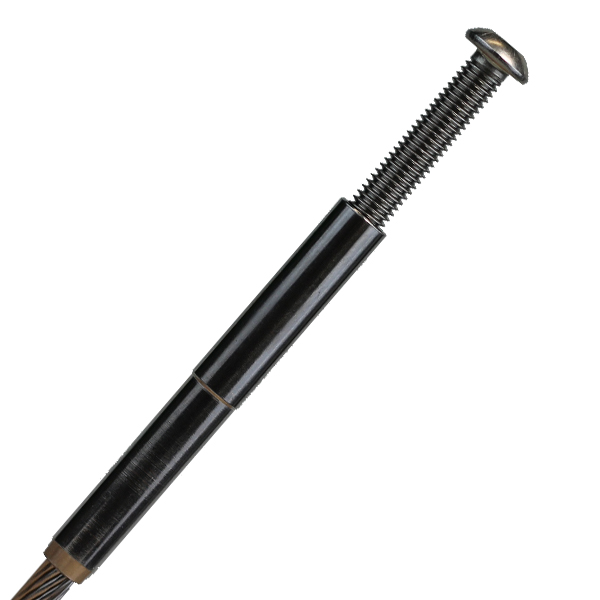 Mini Innengewinde-Terminal 1,5-6,0mm Drahtseil / Rechts, Edelstahl 1.4401 Mini Innengewinde-Terminal 1,5-6,0mm Drahtseil / Rechts, Edelstahl 1.4401