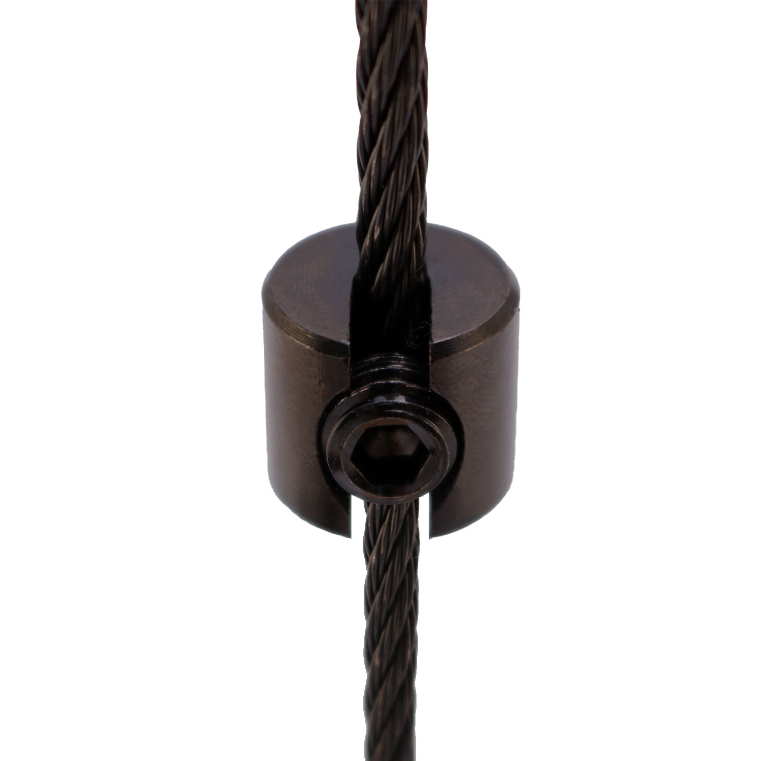 Seilklemmring, 1-teilig für 1,5 - 5mm Drahtseil / Edelstahl V4A - 1.4401 - schwarz Seilklemmring, 1-teilig für 1,5 - 5mm Drahtseil / Edelstahl V4A - 1.4401 - schwarz