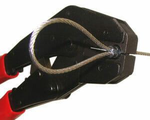 Handzange M1 / 4-fach Presseinsatz US B / B4 / C / G Handzange M1 / 4-fach Presseinsatz US B / B4 / C / G